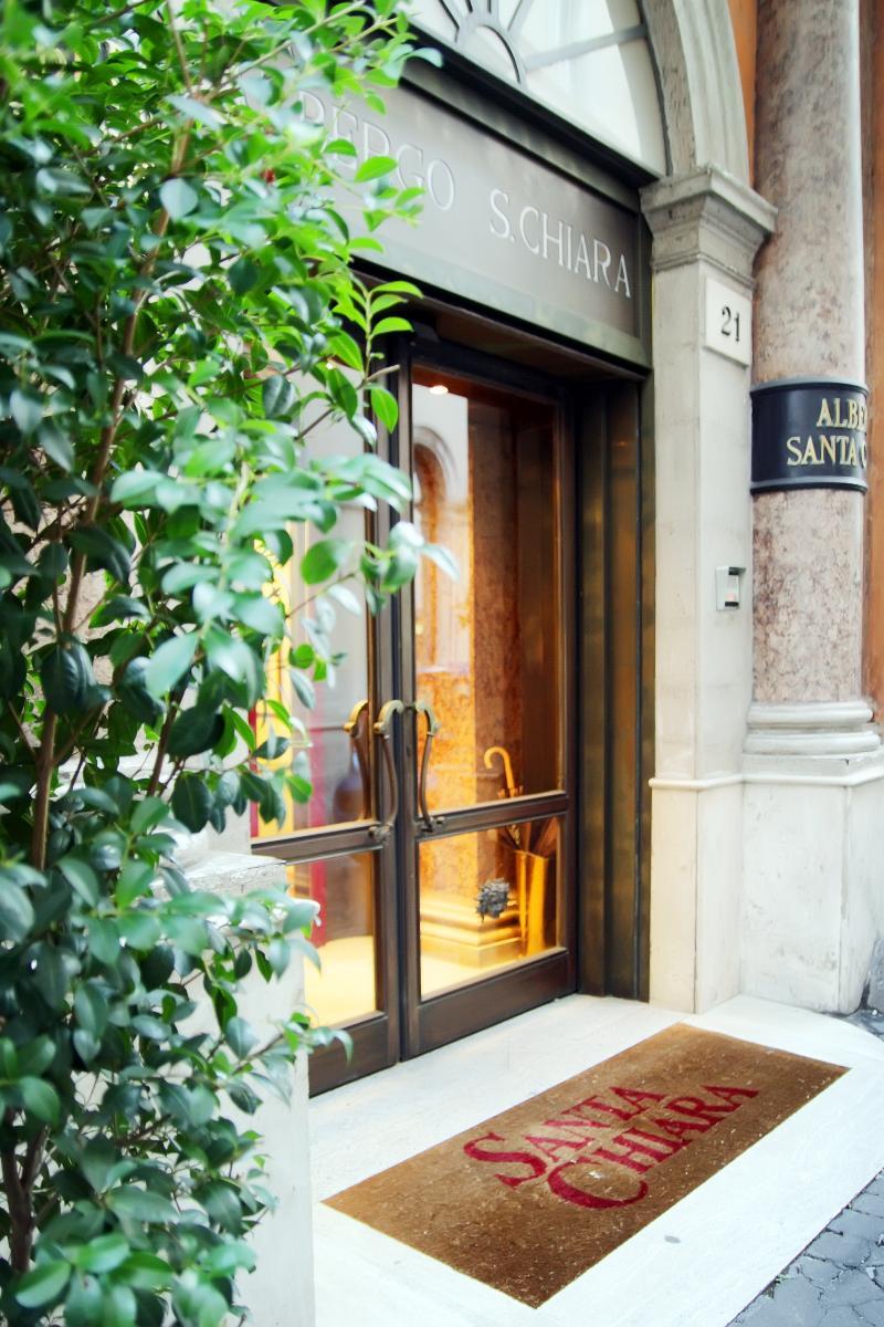 Hotel Albergo Santa Chiara Rome Exterior photo