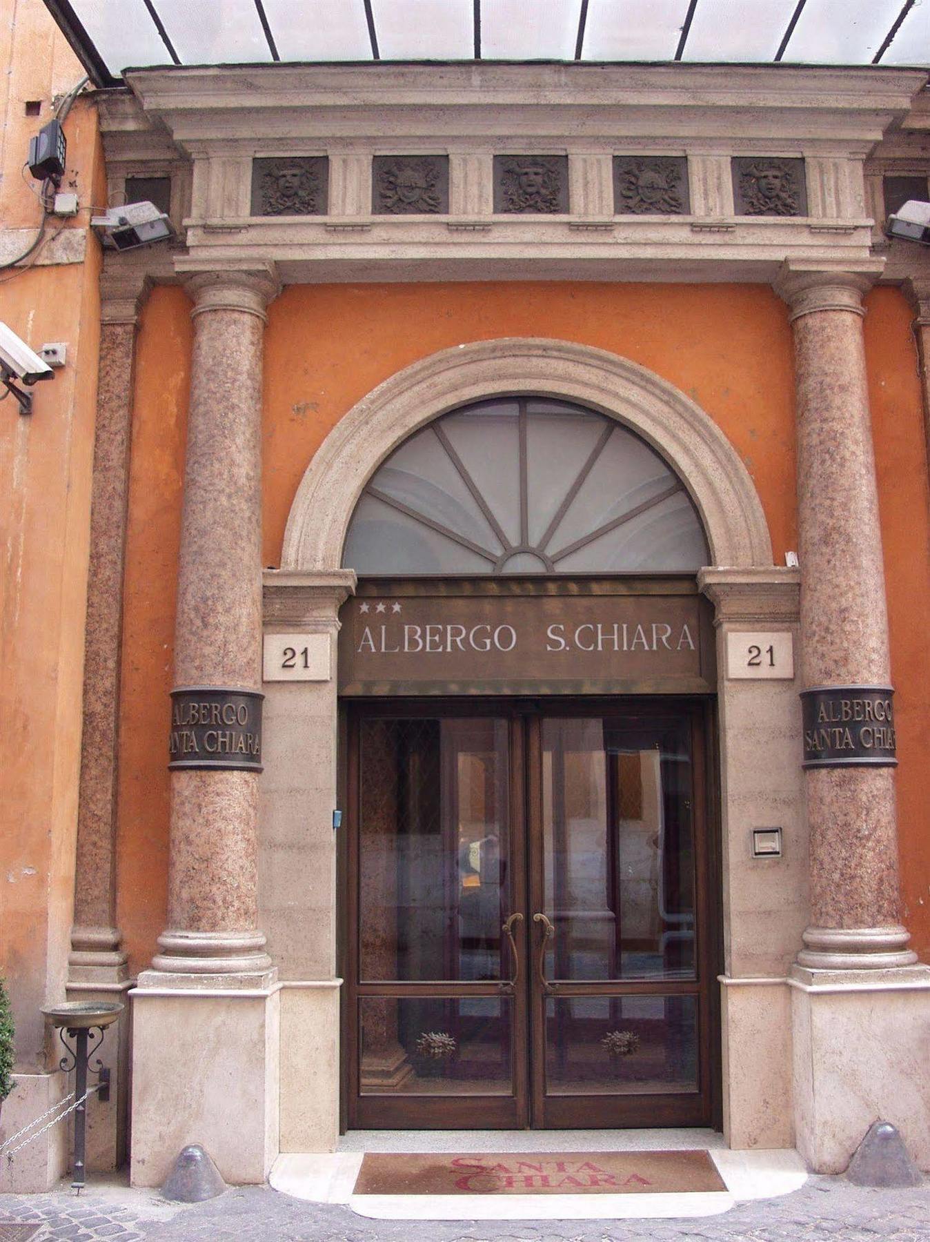 Hotel Albergo Santa Chiara Rome Exterior photo